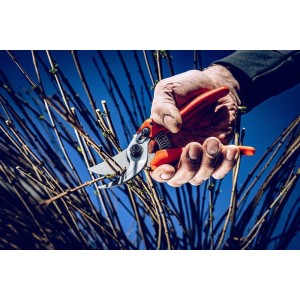 Löwe 14.107, bypass snoeischaar, gebogen greep