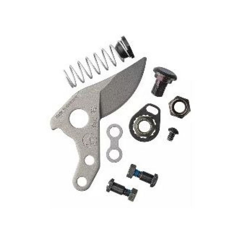 Löwe 12.007, reserveset (mes+aambeeld+veer+lagers+greepbouten+puffer)