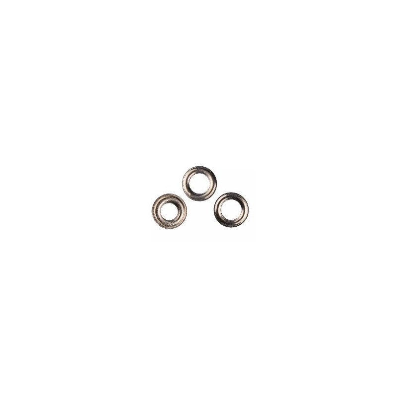 Löwe 0039, self piercing eyelets - chromed 11 mm (500 pair)